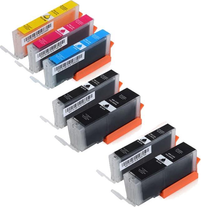 Immagine prodotto Hermex Cartucce compatibili Canon Pixma TR8550 (M, C, FC, Y, PGBK)