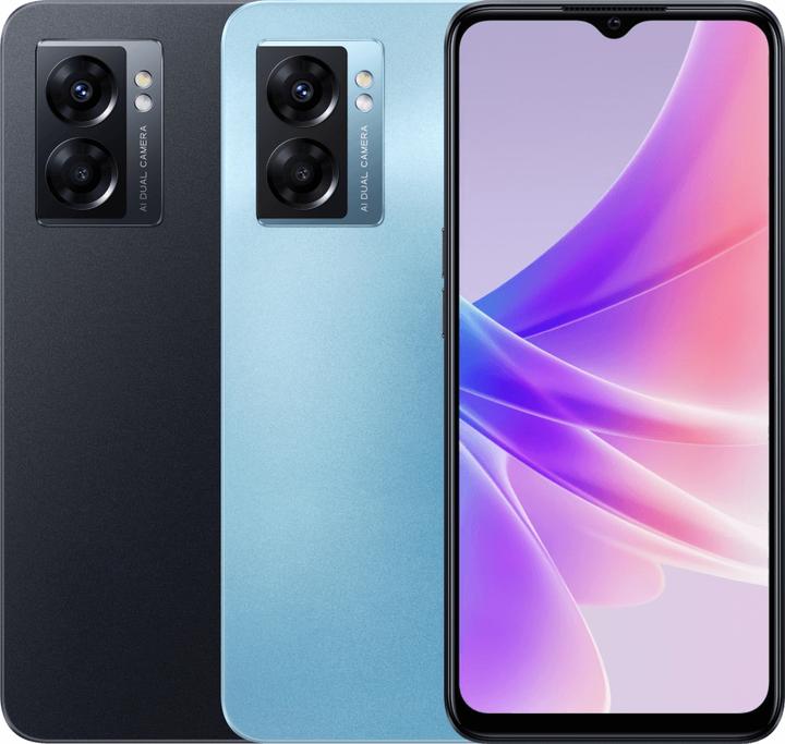 Actual product image OPPO - A77 5G 4/64GB Ocean Blue (128 GB, Ocean Blue, 6.56", 5G)