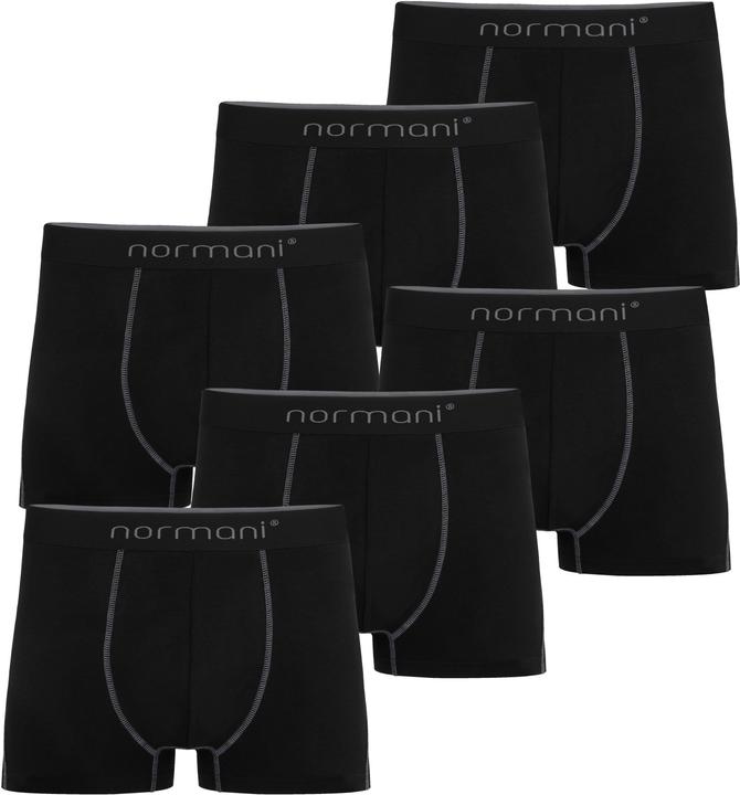Actual product image Normani 6 Herren Baumwoll-Boxershorts (XL, pack of 6)