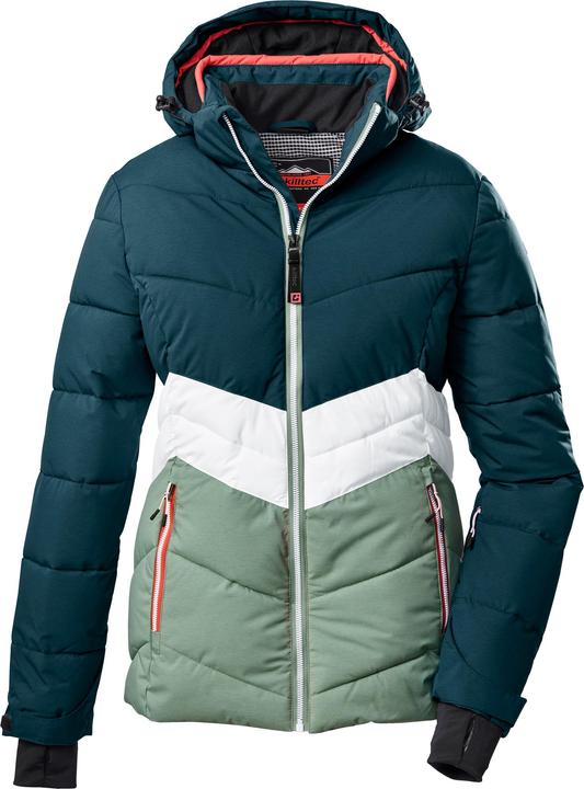 Actual product image Killtec Ladies Ksw 1 Wmn Ski Qltd Jckt Winter Jacket Down-look Jacket with Zip-Off Hood and Sc (40)