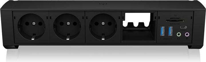 Produktbild Icy Box IB-TS301-5, Micro SD, USB 3.0, SD, EU (3x, CEE 7/16, 1.60 m)