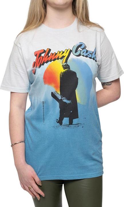 Actual product image Dick Smith T-Shirt unisexe adulte Walking Guitar Dip Dye (S)