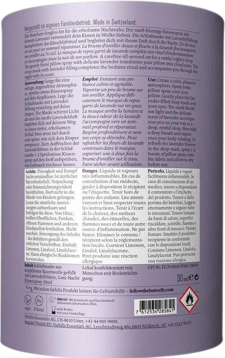 Image du produit Farfalla Duftset Aroma Lavender Nights (30 ml)