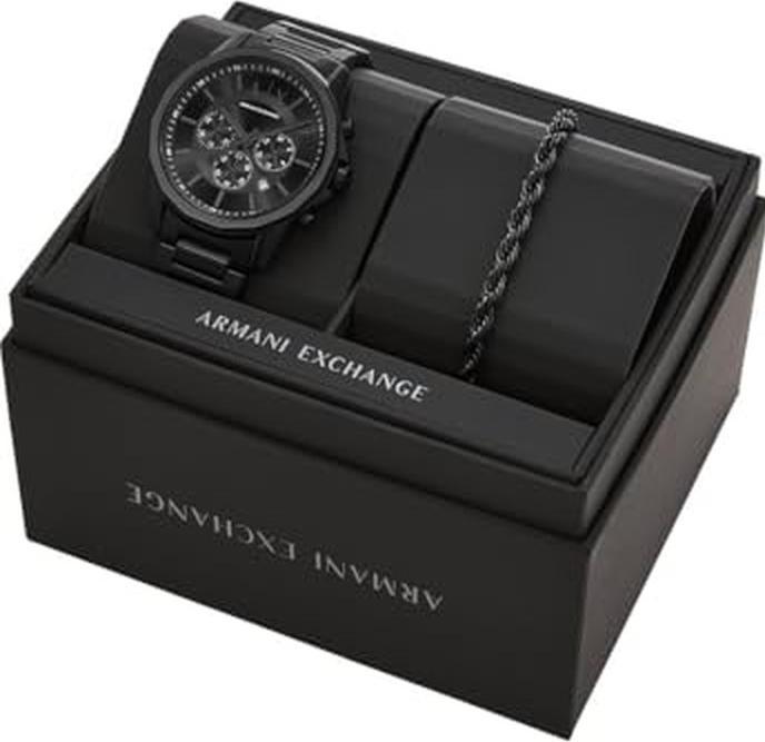 Actual product image Armani Exchange Uhren-Set (Gift set, Chronograph, 44 mm)