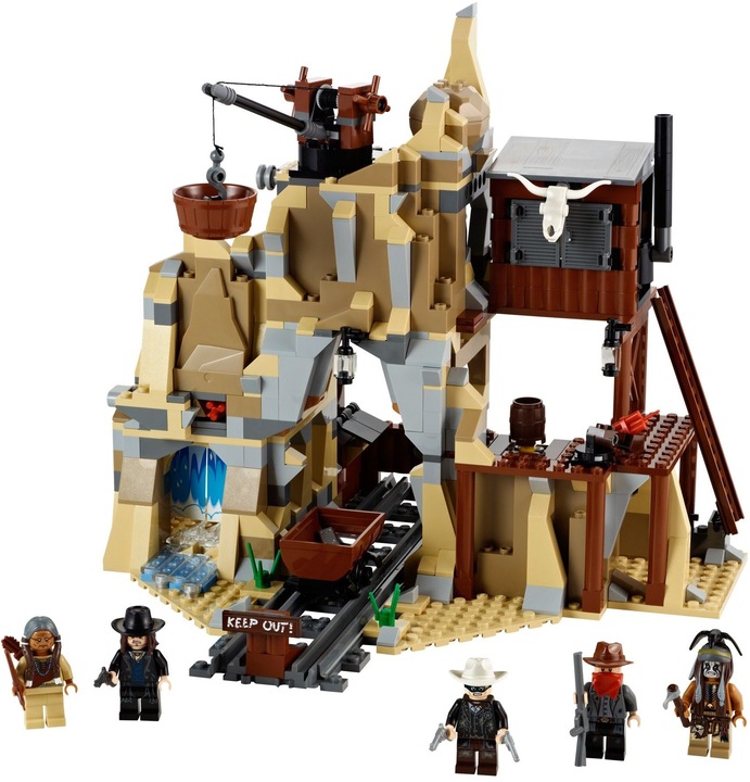 Produktbild LEGO The Lone Ranger Gefahr in der Silbermine (79110)