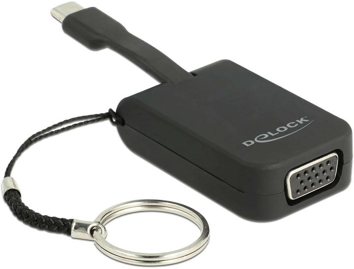 Produktbild Delock Monitoradapter USB Typ-C zu VGA, DP Alt (VGA, 3 cm)