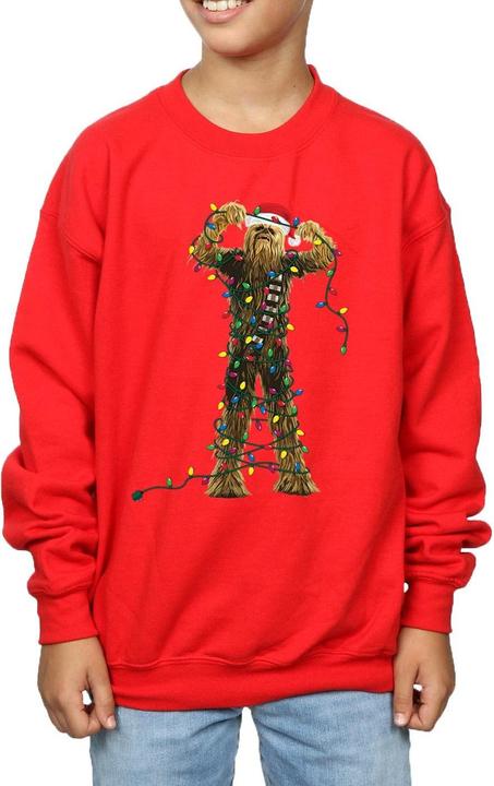 Produktbild Star Wars Chewbacca Christmas Lights Sweatshirt Jungen (152, 158)