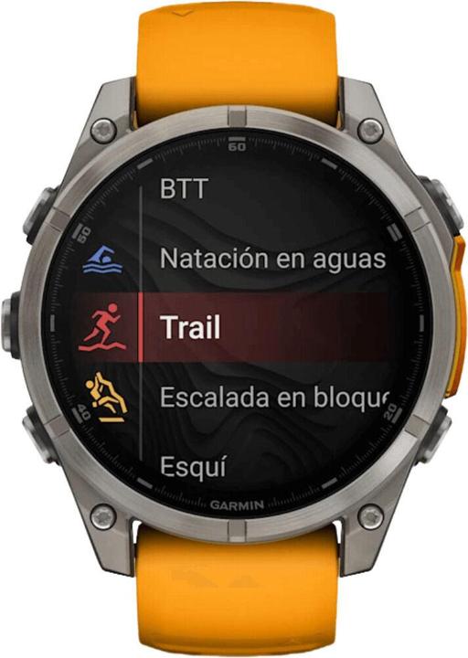 Actual product image Garmin Fenix 8 AMOLED Sapphire Titan (51 mm)