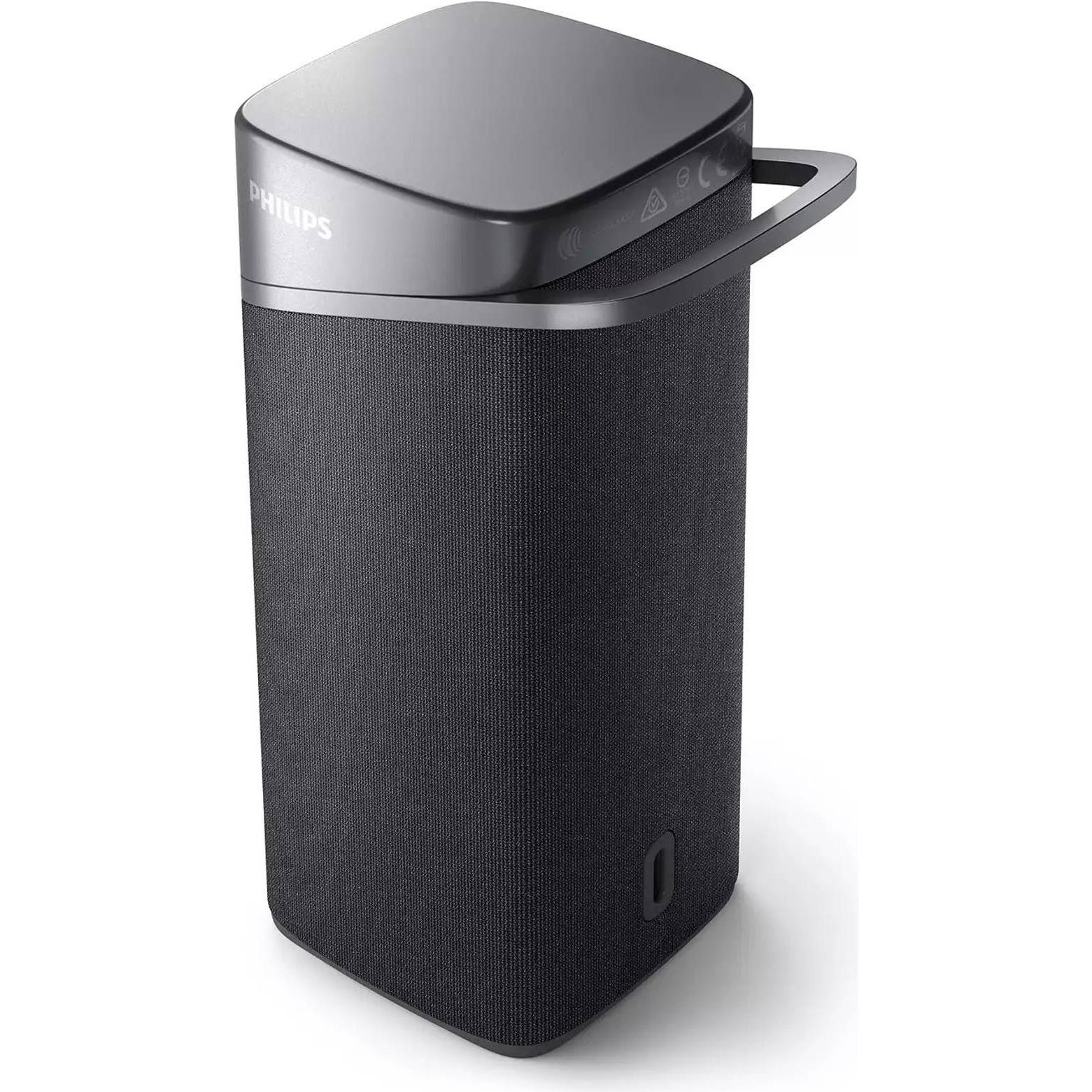 Philips TAS3505/00 (10 h, Batteriebetrieb), Bluetooth Lautsprecher, Grau