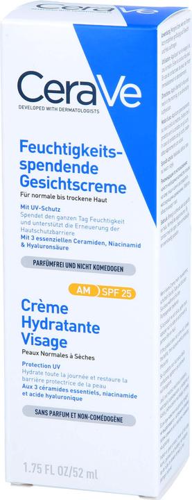 Produktbild CeraVe Gesichtscreme (52 ml, Tagescreme, SPF 25)