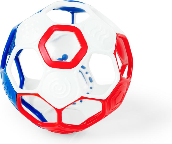Produktbild Oball Soccer - Fussball (rot/weiss/blau)