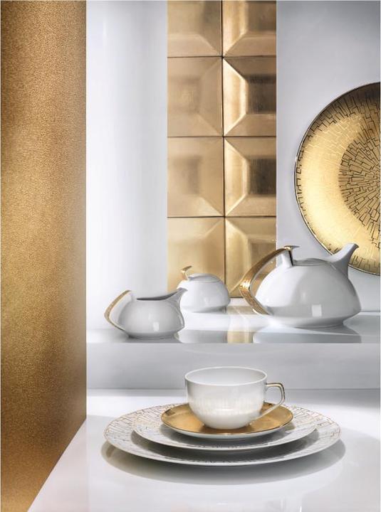 Immagine prodotto Rosenthal TAC Gropius Skin Gold tazza da tè 2 pezzi. (1 x)