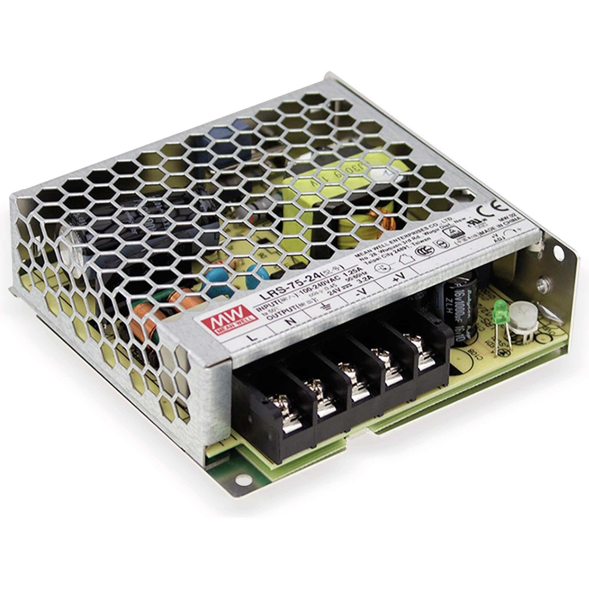 MeanWell MEAN WELL Schaltnetzteil LRS-75-12, 12 V/6 A, Labornetzgerät