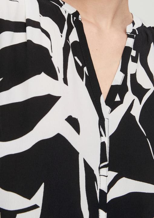 Produktbild s.Oliver Bluse Viskosebluse mit Crêpestruktur (32)