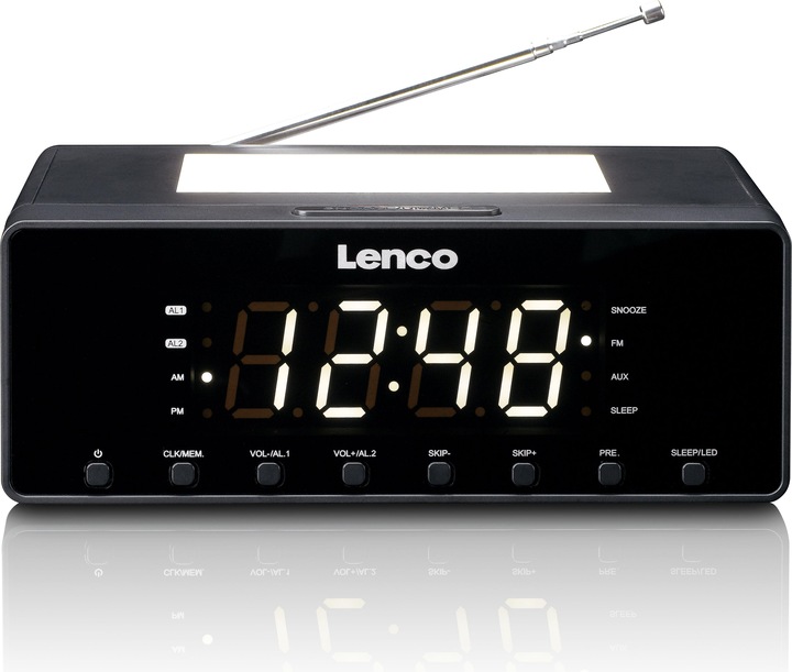 Actual product image Lenco Radio alarm clock