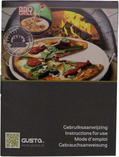 Produktbild Gusta Pizzastein