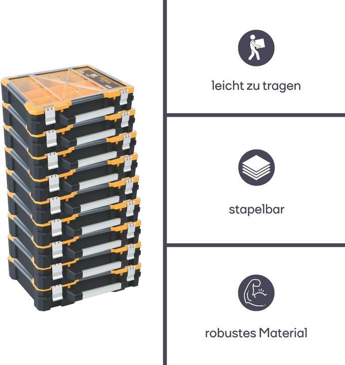 Actual product image Perel OSC19 19" assortment box