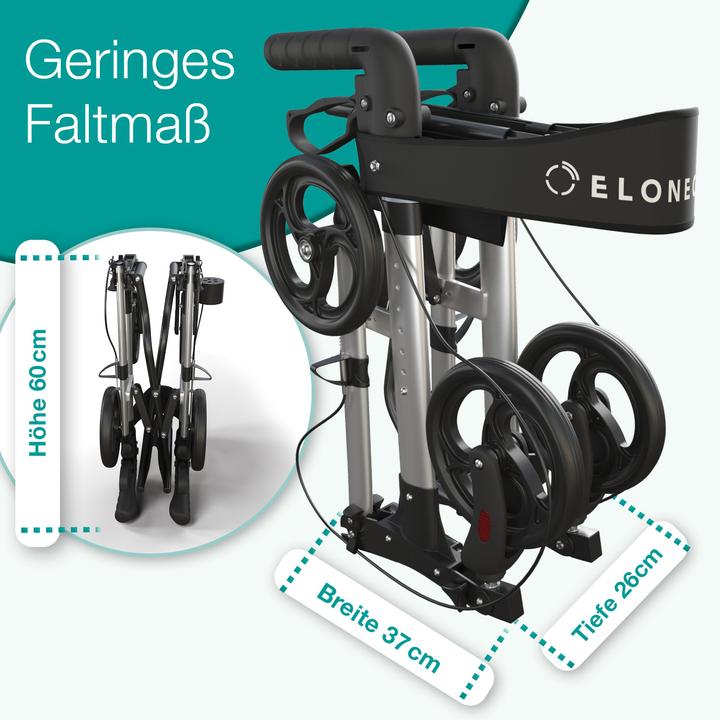 Immagine prodotto Aktivshop Leichtgewichtrollator »Move«, Silber