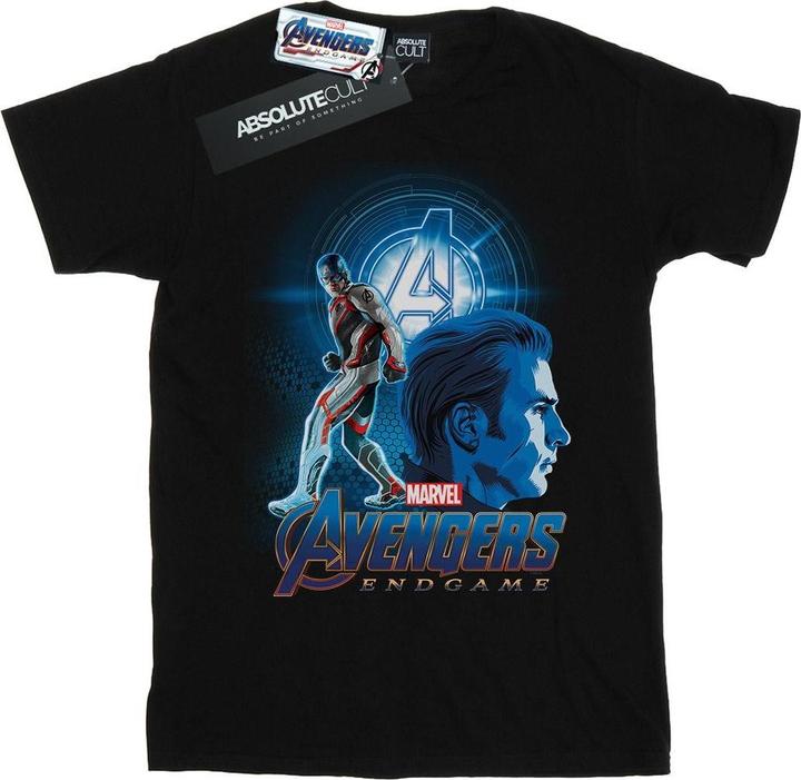Image du produit - T-shirt AVENGERS ENDGAME CAPTAIN AMERICA TEAM SUIT - Homme (4XL)