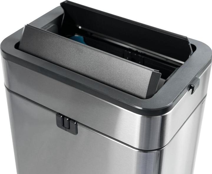 Produktbild Maul Tret-Abfallbehälter MAULwing 40l Edelstahl Doppeldeckel (40 l)