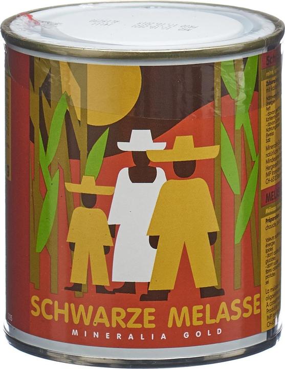 Mineralia Gold schwarze Zuckerrohrmelasse Dose (680 g)