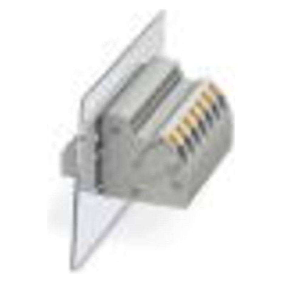 Phoenix Contact Grigio Terminale Passante Push-In 1P, Cavo + Spina Elettrica,
