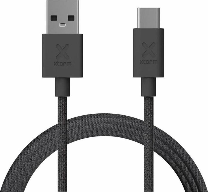 Actual product image Xtorm USB-A -> USB-C 1.0m Go2 Cable black (1 m, 60 W)