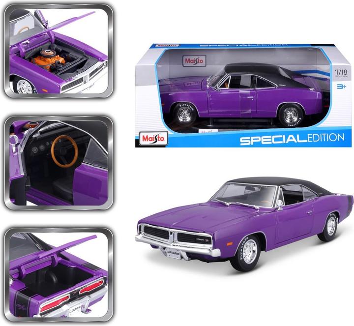Actual product image Maisto Charger R/T 1969
