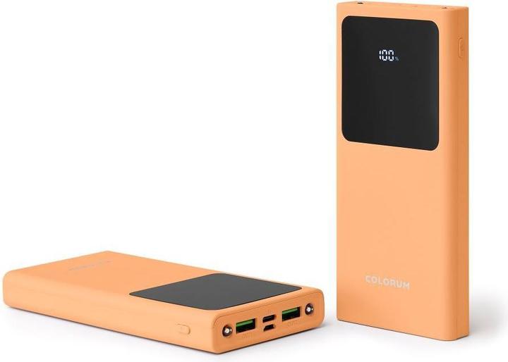 Actual product image Forever COLORUM Power bank 10 000 mAh CPB10-14 x Peach Fuzz (10000 mAh, 22.50 W, 37 Wh)