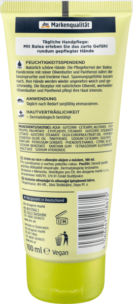Actual product image dm Balea Olive (100 ml)