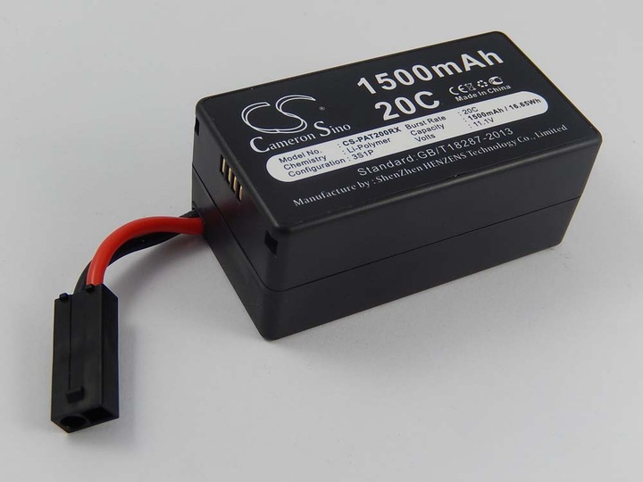 Produktbild AccuCell Akku für Drohne Multicopter Quadrocopter wie PF070056 1500mAh (11.1V) Li-Polymer (11.10 V, 1500 mAh)
