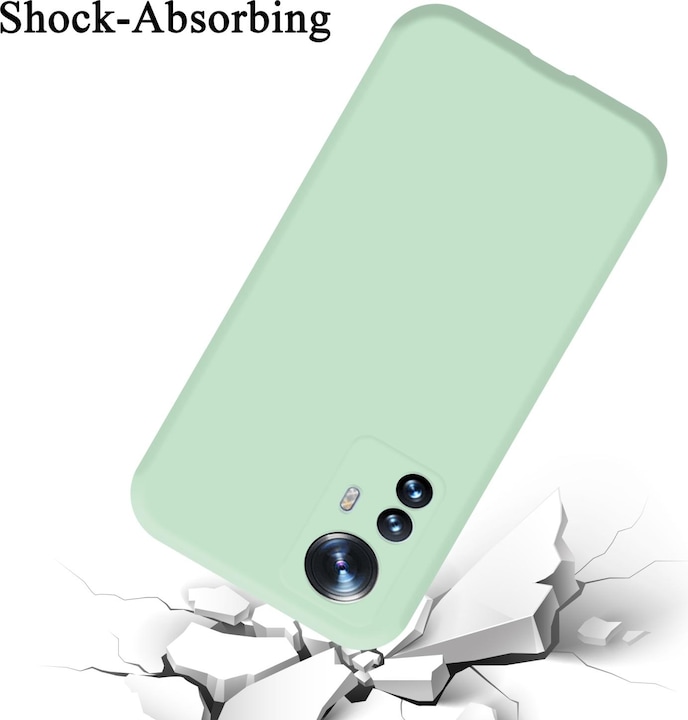 Produktbild Cadorabo TPU Liquid Silicone Case Hülle für Xiaomi 12 PRO (Realme 12 Pro+)