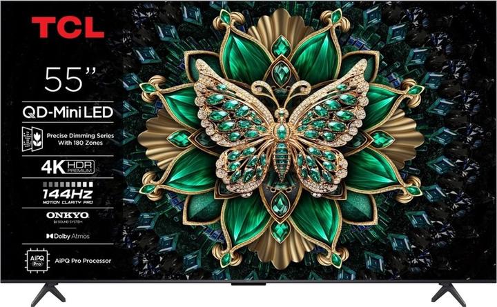 Image du produit TCL TV QD-MiniLED (55", QD-Mini-LED, 4K, 2025)
