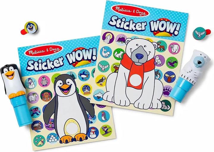 Spin Master Sticker Wow! Sticker-Stempelset 2er Pack Winter
