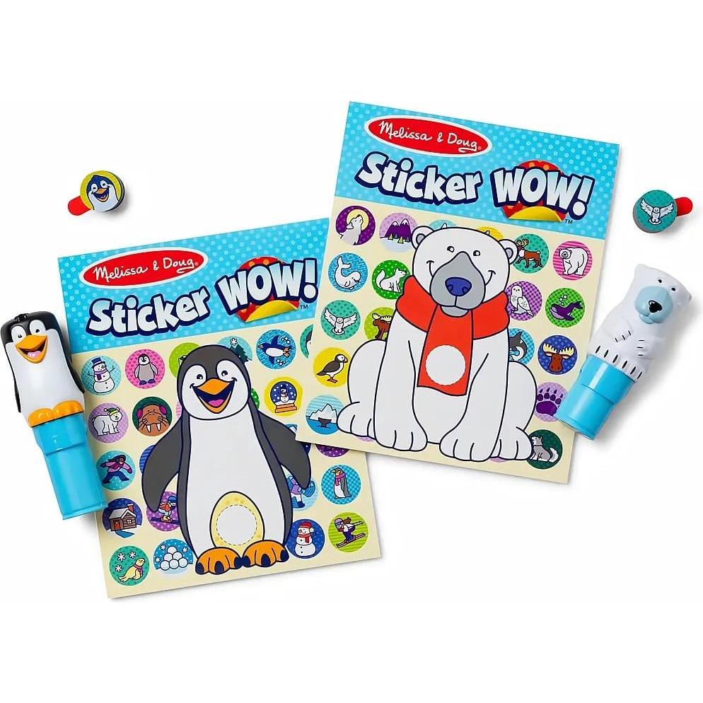 Spin Master, Sticker, Sticker Wow! Sticker-Stempelset 2er Pack Winter