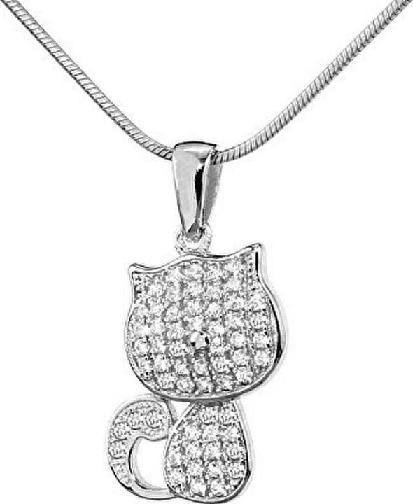 Produktbild Silvego Silver Pendant Pussy JJJP0249 (Silber)