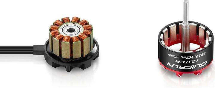 Actual product image Hobbywing Quicrun Outer 1621SL 3500kV Automodell Brushless Elektromotor kV (U/mi