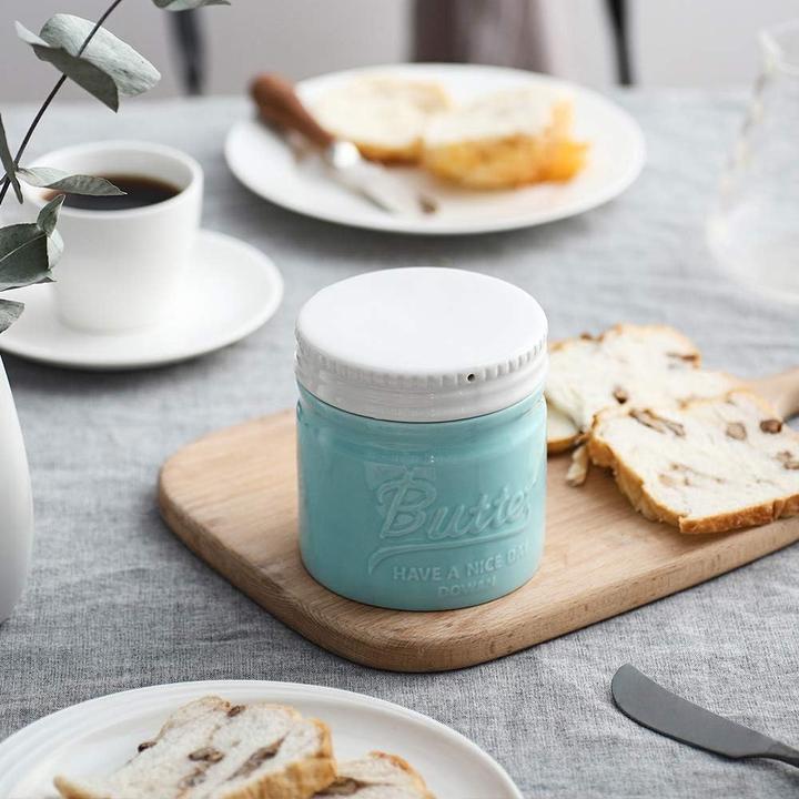 Actual product image Keramik Butterdose mit Deckel (0.20 l)