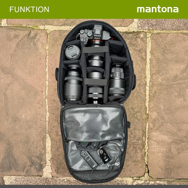 Produktbild mantona Azurit (Fotorucksack, 24.15 l)