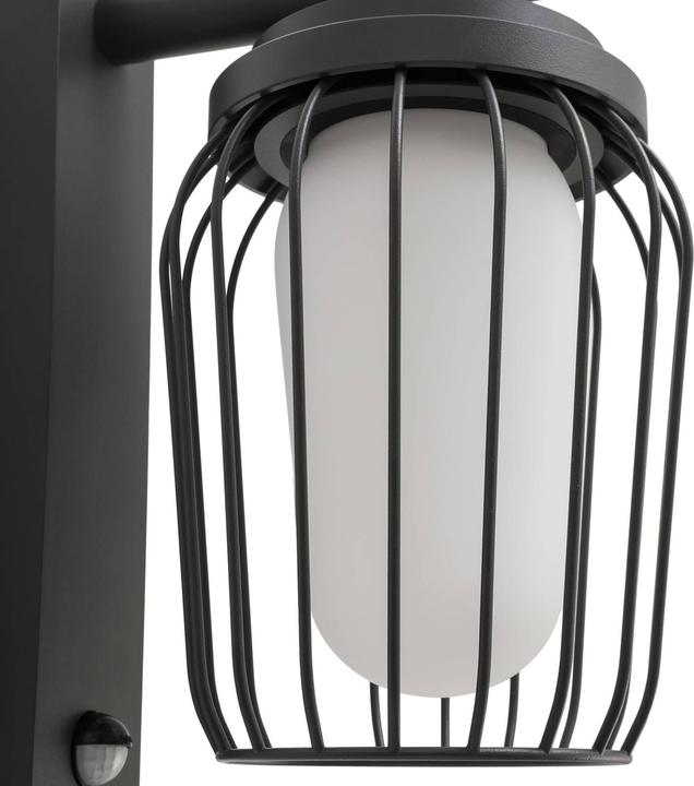 Actual product image Lucande Chandan outdoor wall light 30.1cm with sensor (E27, IP54)