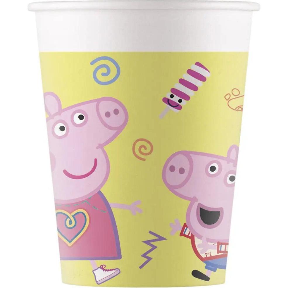 JT, Einweggeschirr, Party Becher Peppa Pig (8 x)