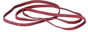 Actual product image Alco Rubber bands, red, various sizes, optionally 50 g or 1000 g