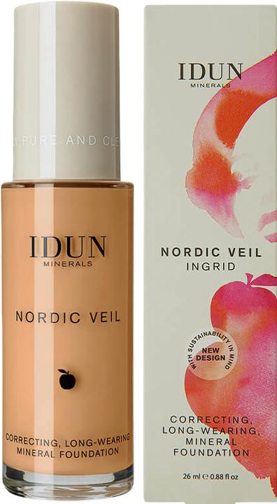 Actual product image IDUN Minerals Liquid foundation Nordic Veil Svea