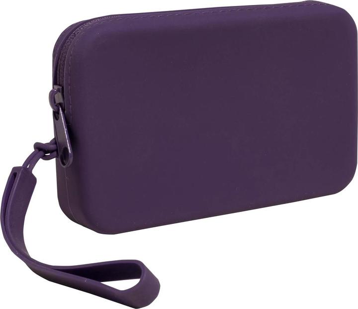 Exacompta Etui mit Reissverschluss, Silikon, 15x9x2,5 cm