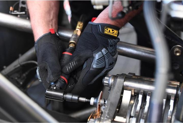 Produktbild Mechanix Wear Gloves Mechanix M-Pact® 58 black size 10 / L. Velcro, TrekDry®, faux leather, palm, teeth, Armortex® (10, L)