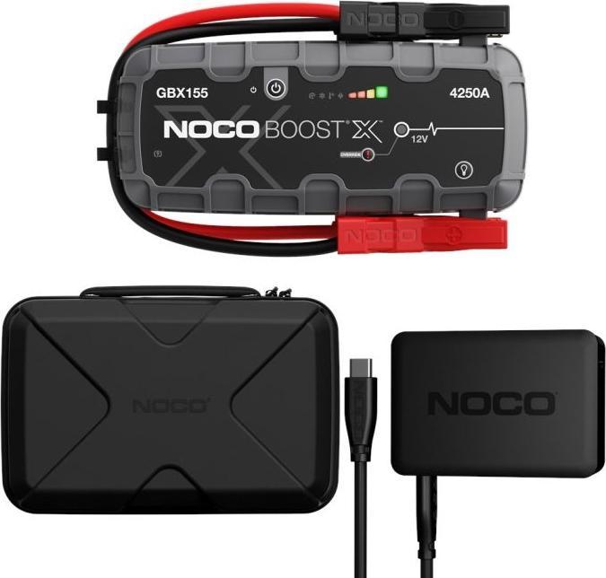 Actual product image Noco GBX155.COMBI Starthilfe Lithium 12 V 4,250 A mit Zubehör (4250 A)