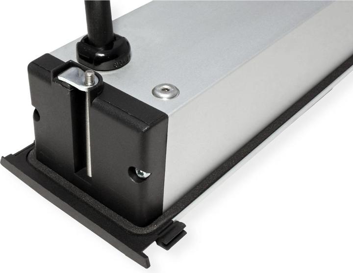 Actual product image Bachmann Kapsa S Extension cable 2 m 2 AC outputs Indoor Aluminium - Black (927.004) (2x, CEE 7/5, 2 m)