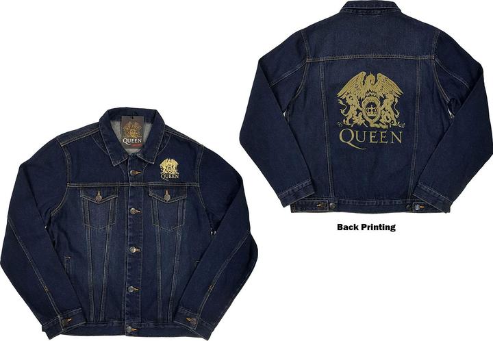Actual product image Queen Classic Crest Denim-Jacket (M)
