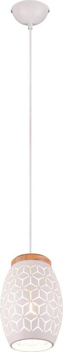Produktbild Reality Bidar Pendelleuchte E27 ⌀15cm Weiss Matt Höhenverstellbar (E27)