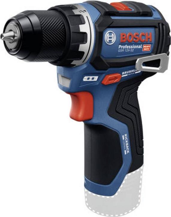 Produktbild Bosch Professional Bosch Akku-Bohrschrauber GSR 12V-32 (solo C) (Akkubetrieb)